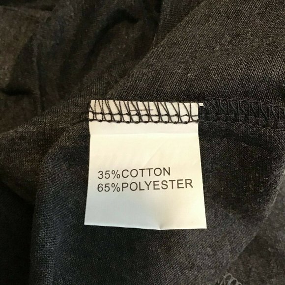 Amasoo Women's Black Short Sleeve Round Neck Tunic T Shirt Top Size Large - Picture 8 of 11